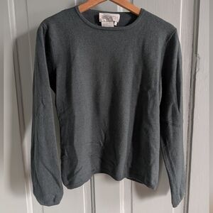 Vintage Wool/Silk Sage Green Sweater